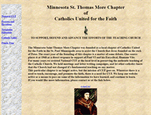 Tablet Screenshot of mncuf.org
